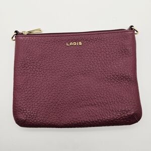 LODIS | leather zip pouch clutch